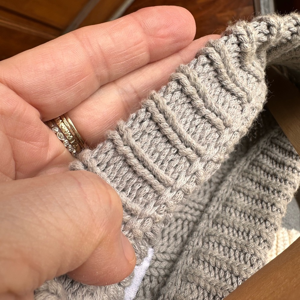 The Knotty Ones Delcia Sweater Cloud Grey size S - Picture 8 of 10